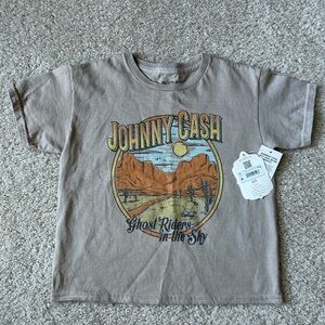 Altar’d State Johnny Cash Crop T-Shirt XS